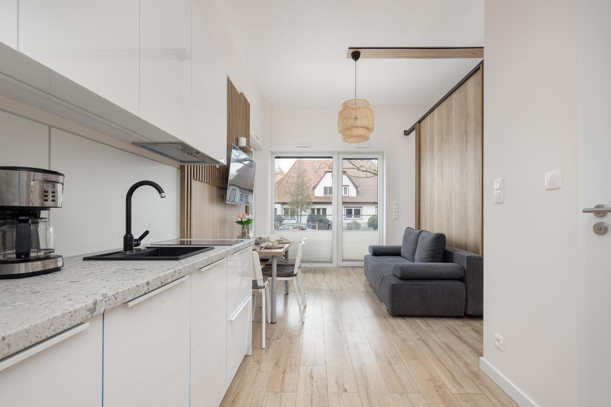 Modern Studio With Terrace And Parking In Swinoujscie By Noclegi Renters Luaran gambar